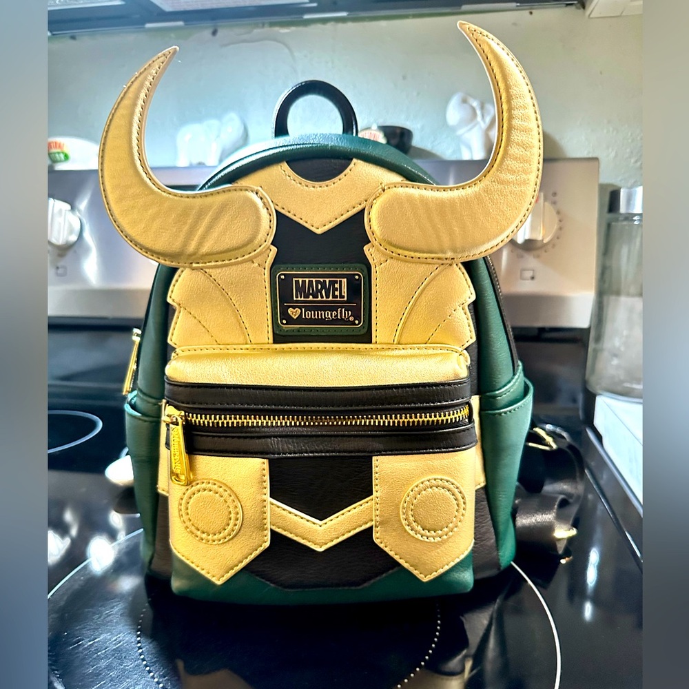 MARVEL LOKI LOUNGEFLY BACKPACK